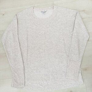 Athleta Women's Long Sleeved Heather Gray Cozy Sweatshirt Size Medium